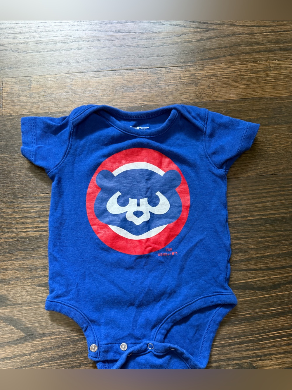 Chicago Cubs Baby Onesie Size 3-6 Months